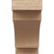 Ekena Millwork 2in. W x 4in. H x 24in. L Mediterranean Woodgrain TimberThane Rafter Tail, Primed Tan RFTUR02X04X24MEDRCPR - alternate 6